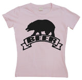 Beer-Bear Girly T-shirt