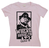 Where Brooklyn At Girly T-shirt