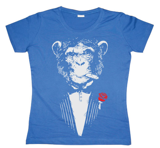 Monkey Boss Girly T- shirt