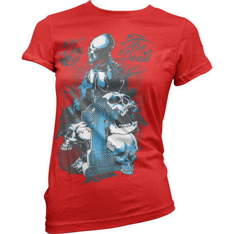 Day Of The Dead Girly T-Shirt