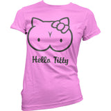 Hello Titty Girly T-Shirt