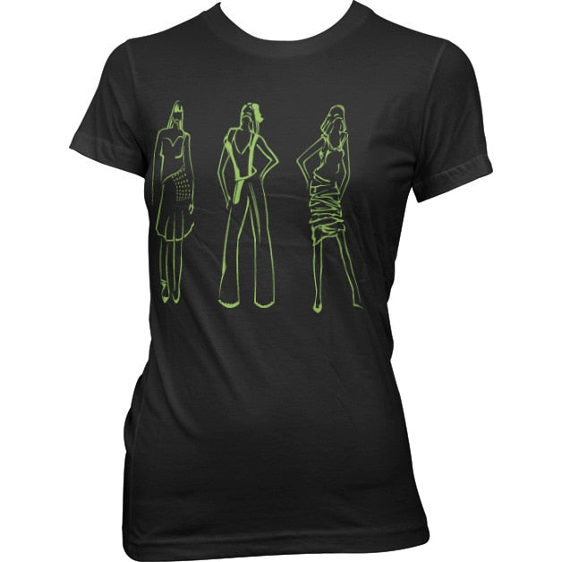 Catwalk Green Girly Tee