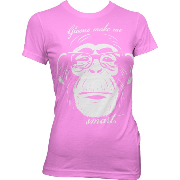 Glasses Makes Me Smart Girly Tee