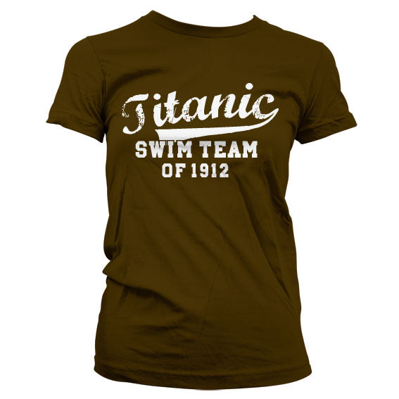 Titanic Swim Team Girly T-Shirt