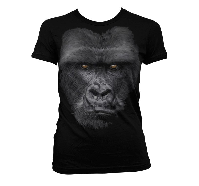 Majestic Gorilla Girly T-Shirt