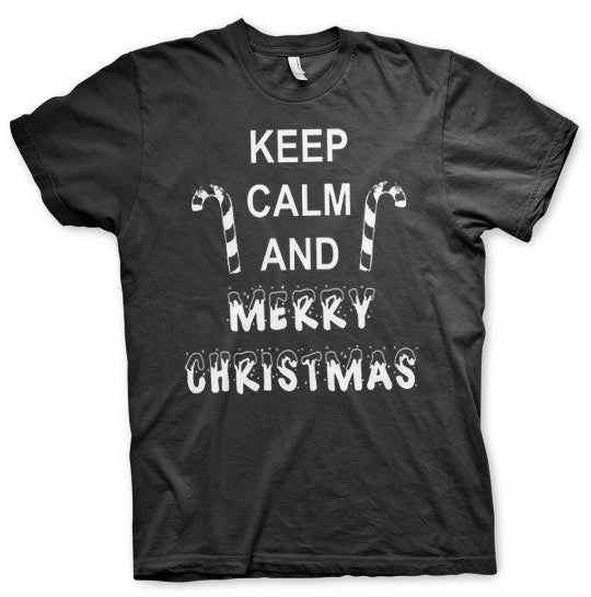 Keep Calm And Merry Christmas T-Shirt