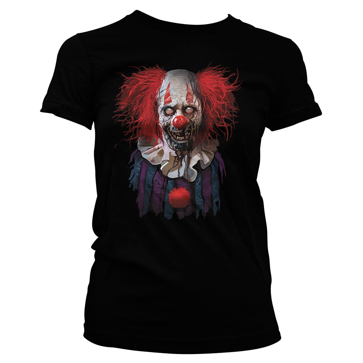 Zombie Clown Girly Tee