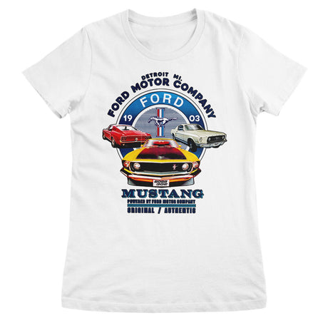 Ford Mustang Circle Girly Tee