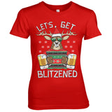 Let's Get Blitzened Girly Tee