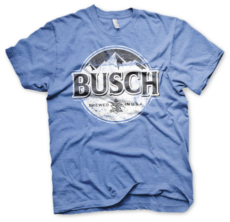 Busch Beer BW Washed Logo T-Shirt