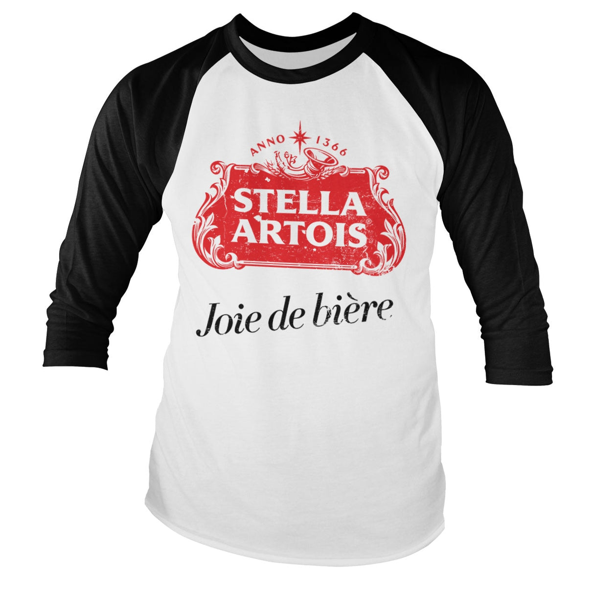 Stella Artois Joie de Biére Baseball Long Sleeve Tee