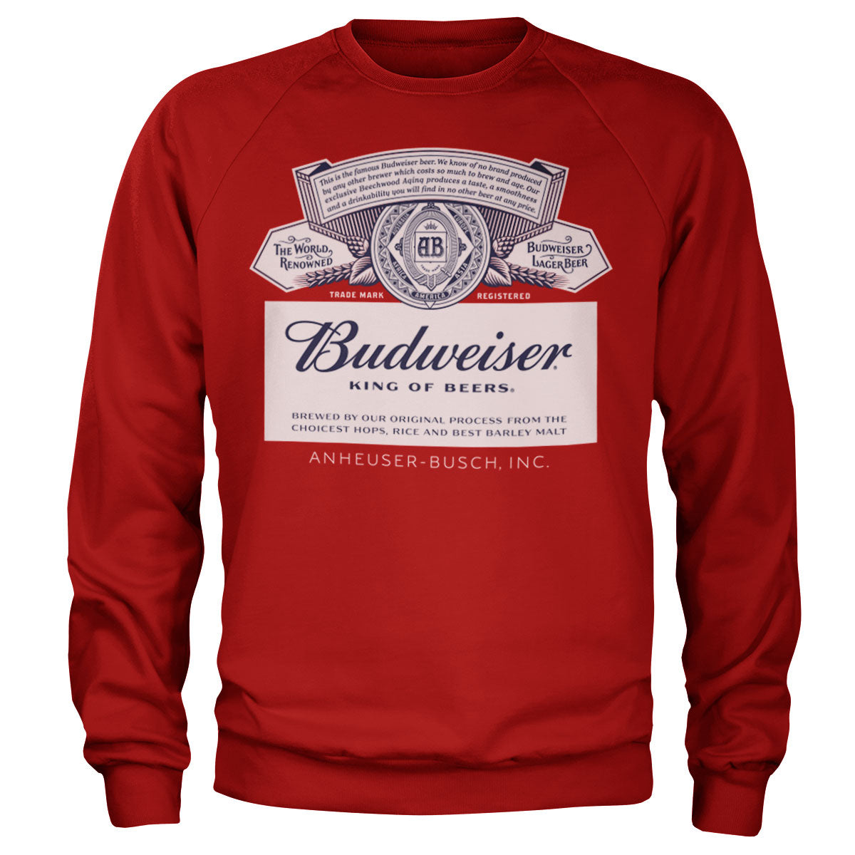 Budweiser Label Sweatshirt