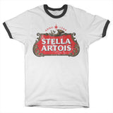 Stella Artois Washed Logo Ringer Tee