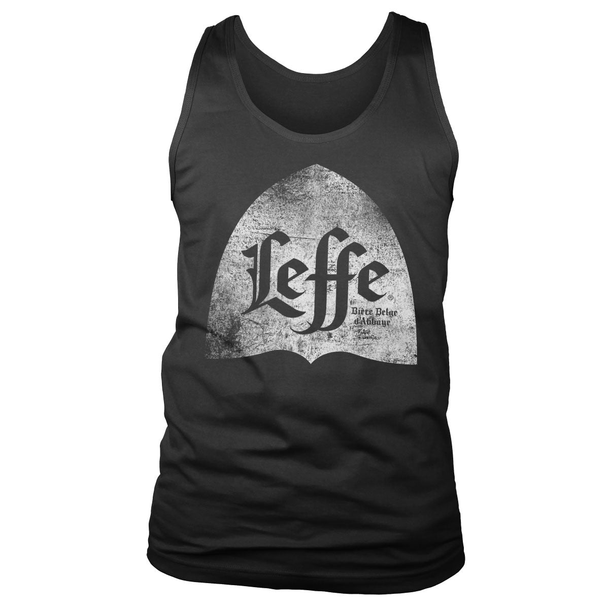 Leffe Distressed Alcove Logo Tank Top