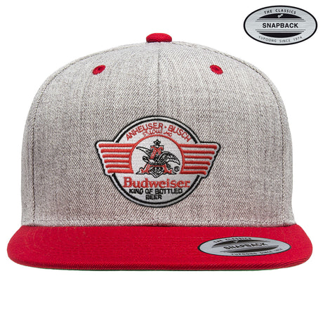 Budweiser Bear & Claw Patch Premium Snapback Cap