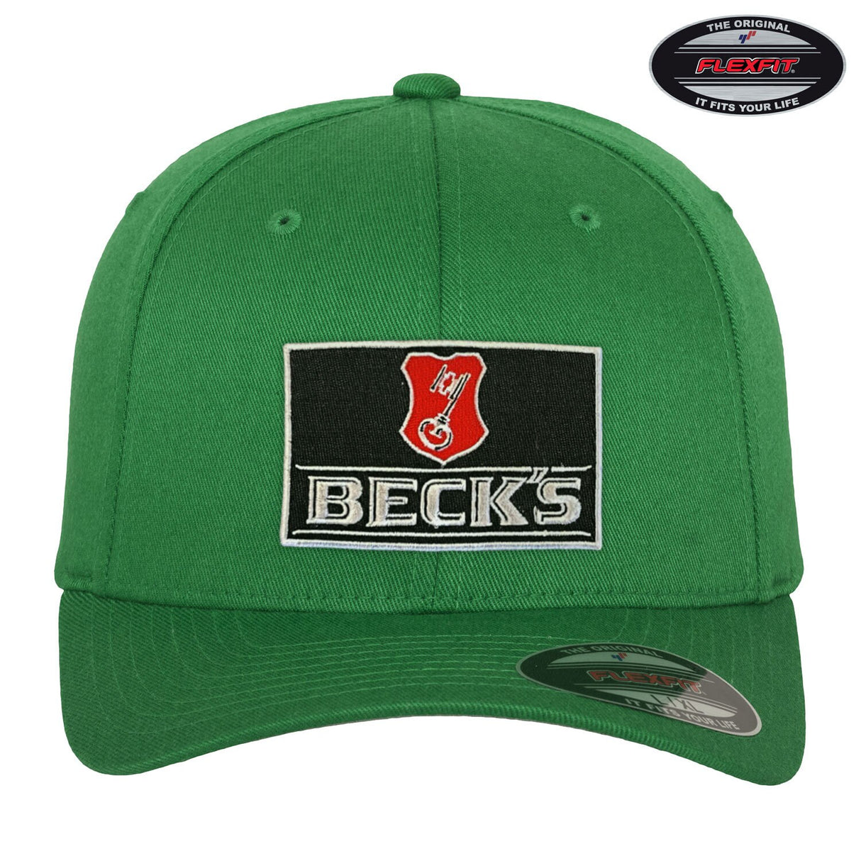 Beck's Beer Patch Flexfit Cap