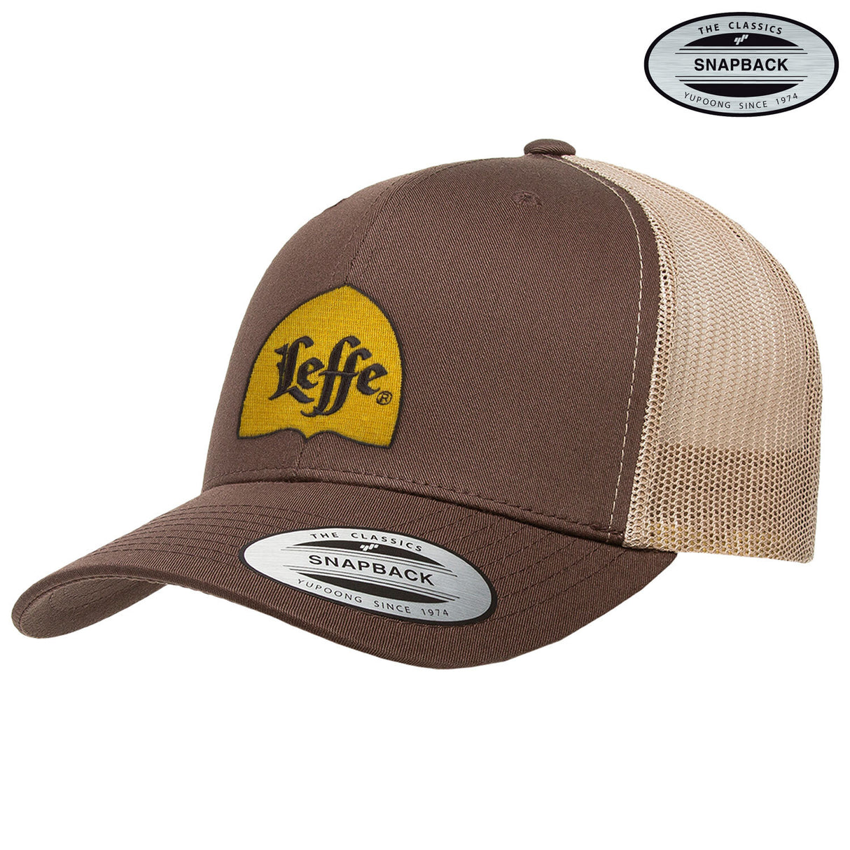 Leffe Alcove Logo Premium Trucker Cap