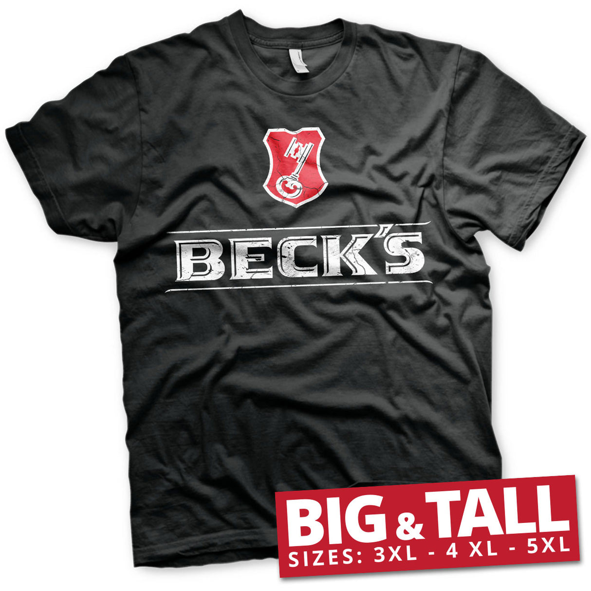 Beck's Washed Logo Big & Tall T-Shirt