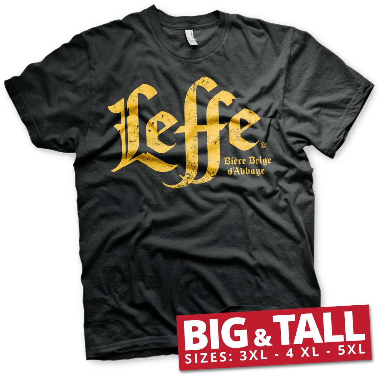 Leffe Washed Wordmark Big & Tall T-Shirt