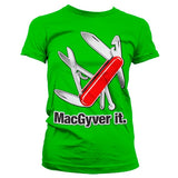 MacGyver It Girly Tee