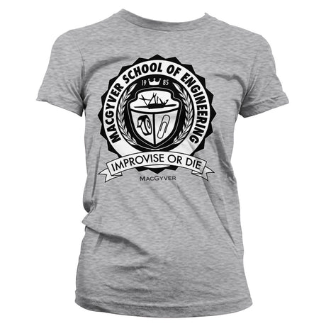 Macgyver School Of Engineering Girly Tee