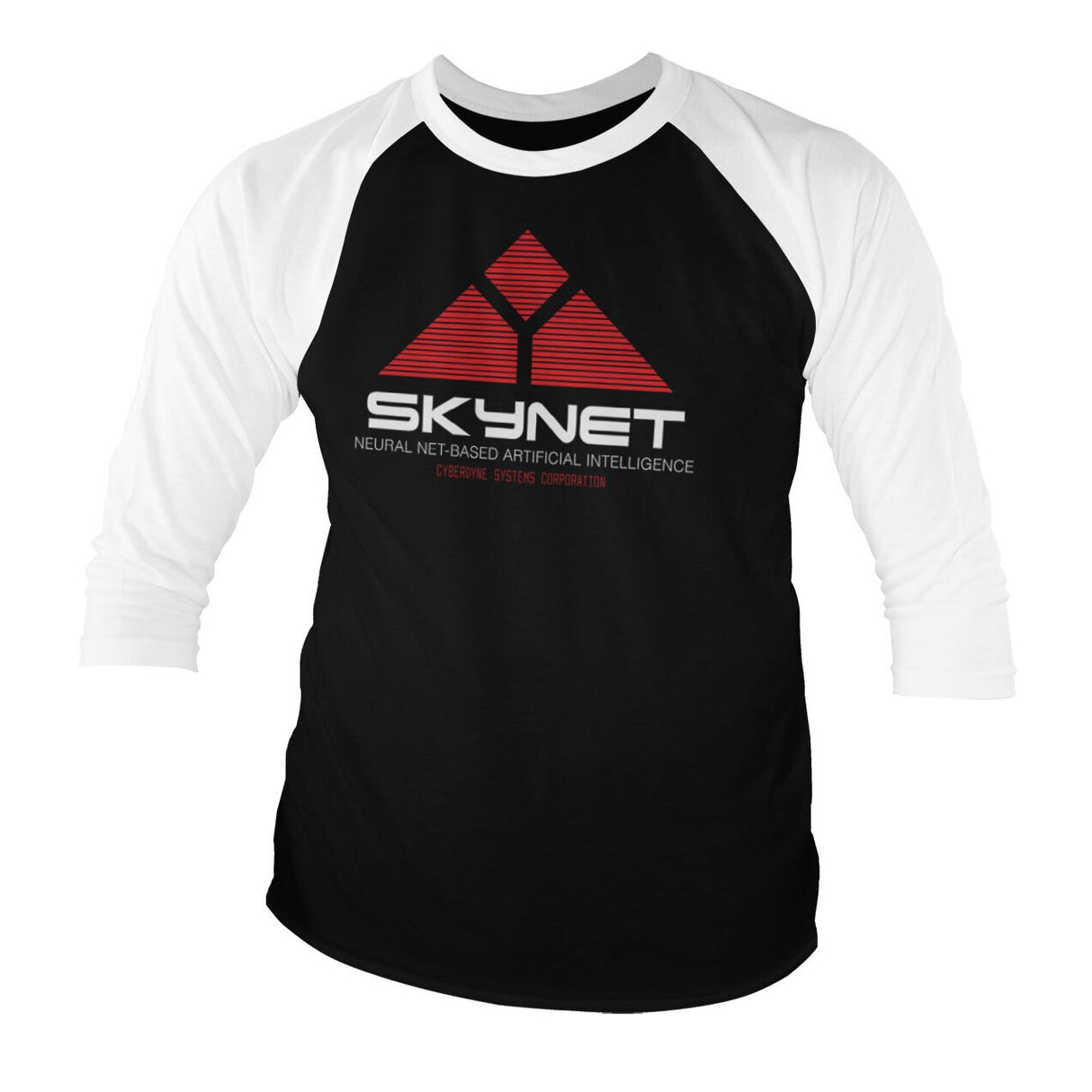 The Terminator - Skynet Baseball 3/4 Sleeve Tee