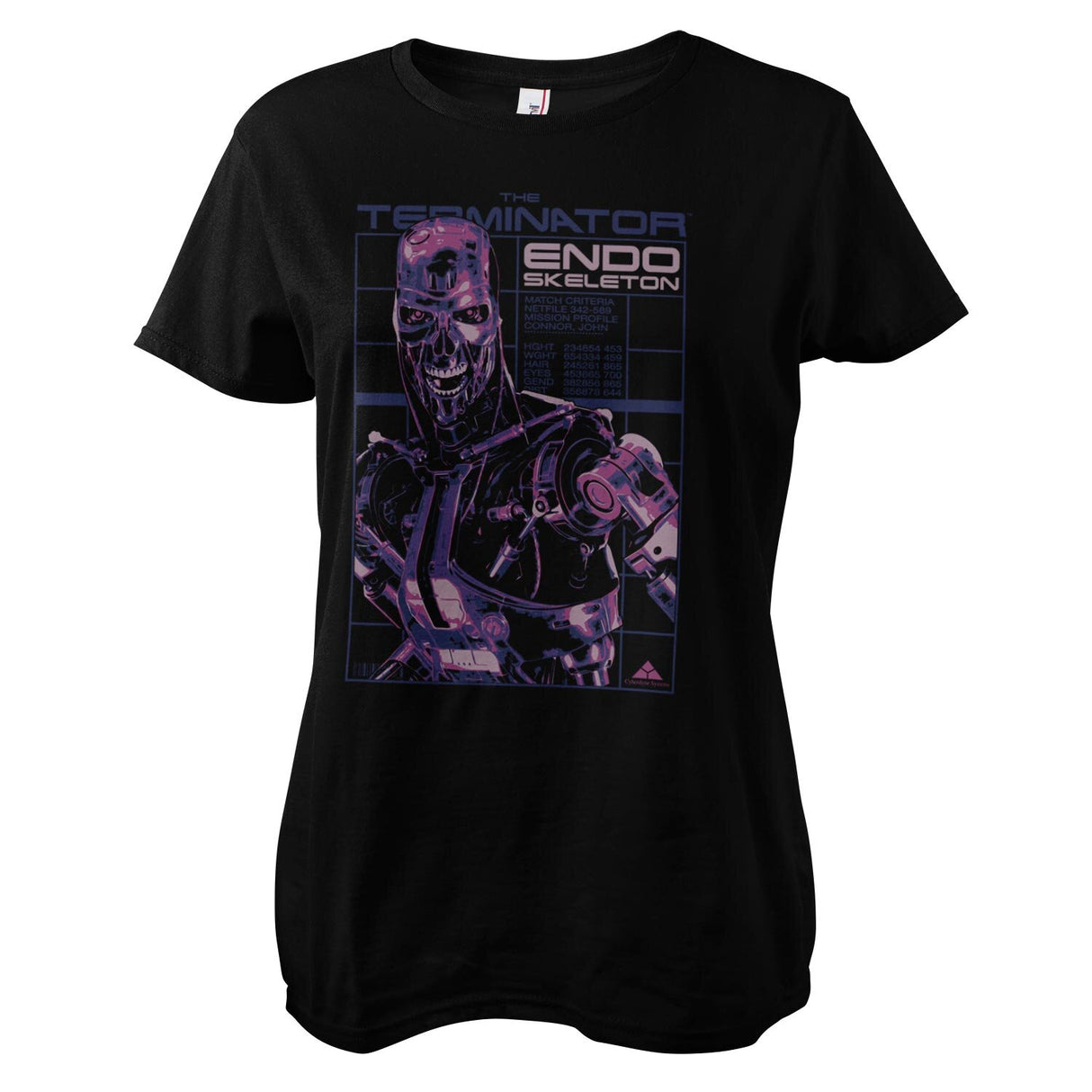 Endoskeleton Girly Tee