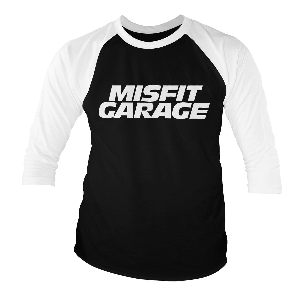 Misfit Garage Logo Baseball 3/4 Sleeve Tee