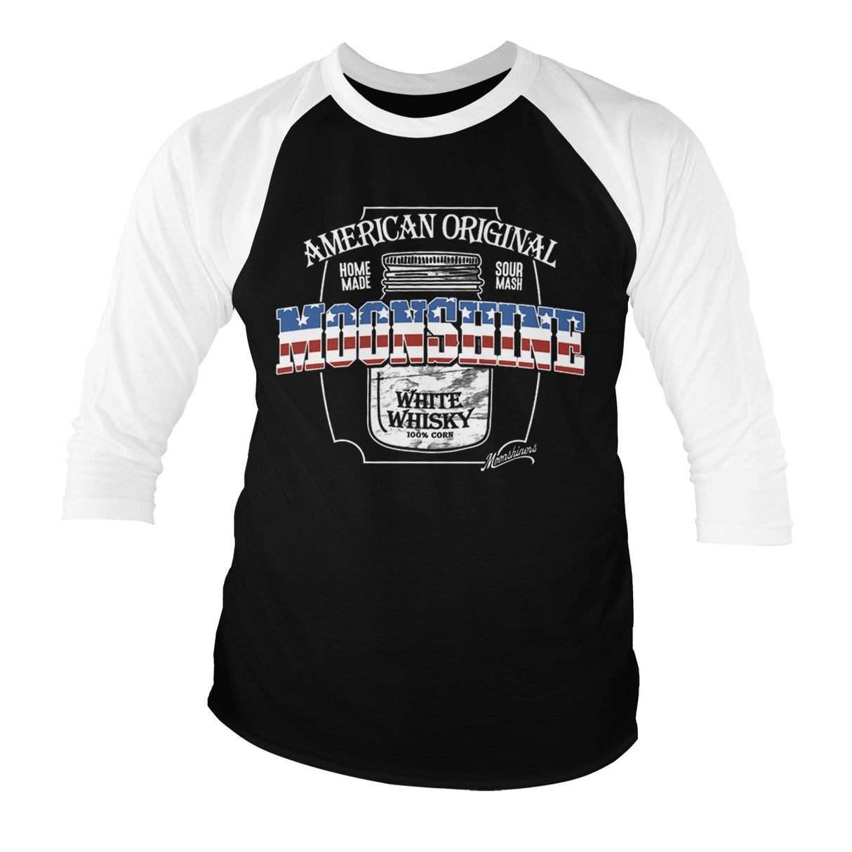 American Original Moonshine Baseball 3/4 Sleeve Tee