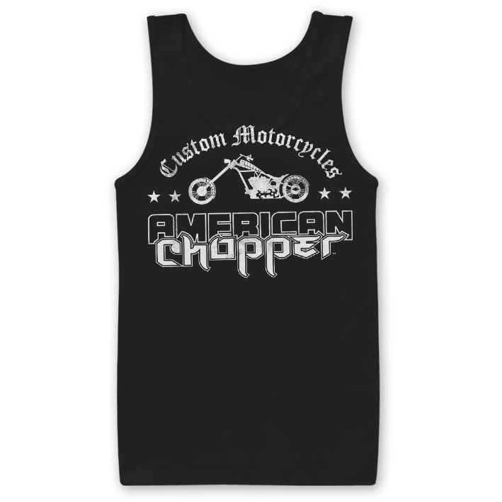 American Chopper Washed Logo Tank Top