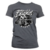 Bitchin' Rides - Hot Rod Hot Girls Girly Tee