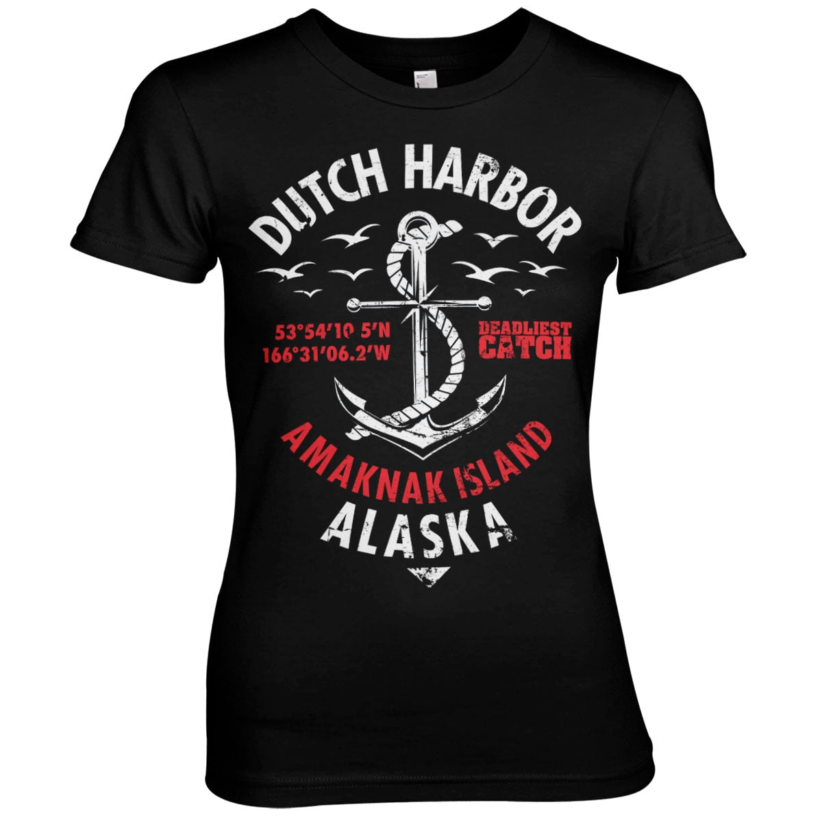 Deadliest Catch - Dutch Harbor Girly Tee