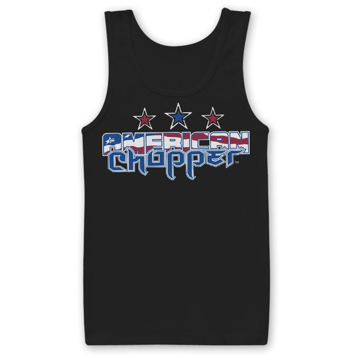 American Chopper Flag Logo Tank Top