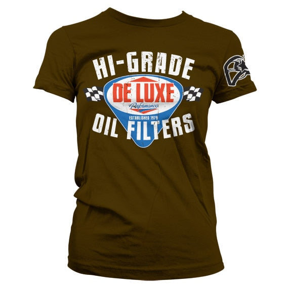 DeLuxe - High Grade Oil Filters Girly T-Shirt