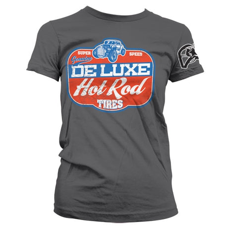 DeLuxe - Hot Rod Tires Girly T-Shirt