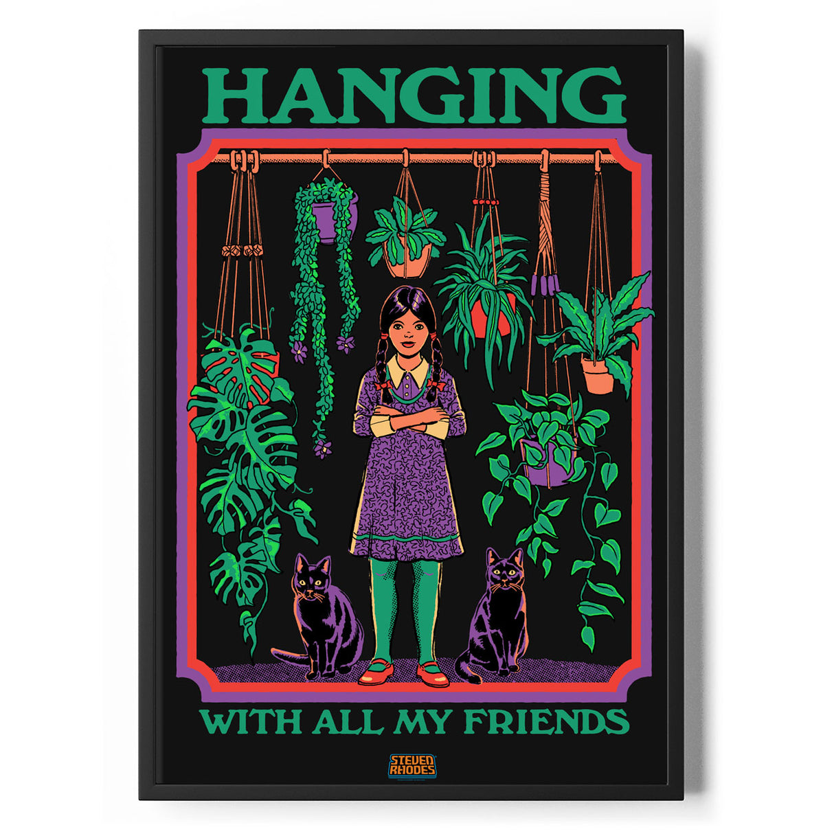 Hanging With All My Friends Poster Standard