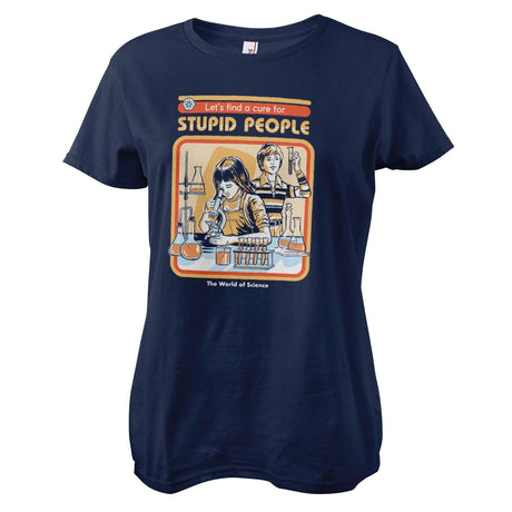 Cure For Stupid People Girly Tee