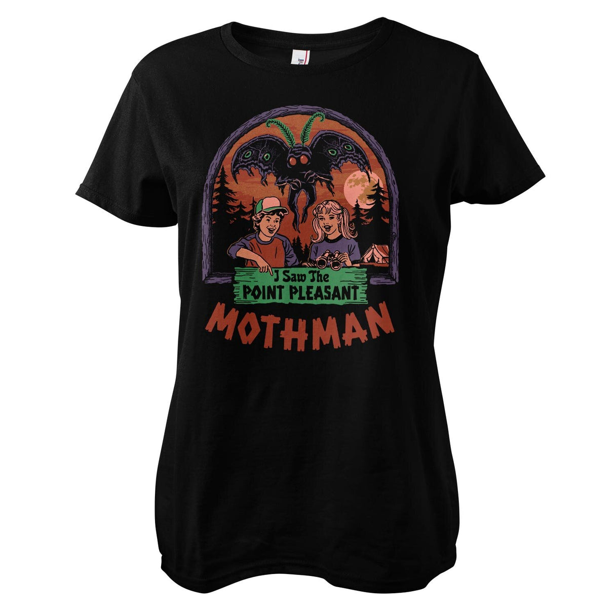 I Saw The Point Pleasant Mothman Girly Tee