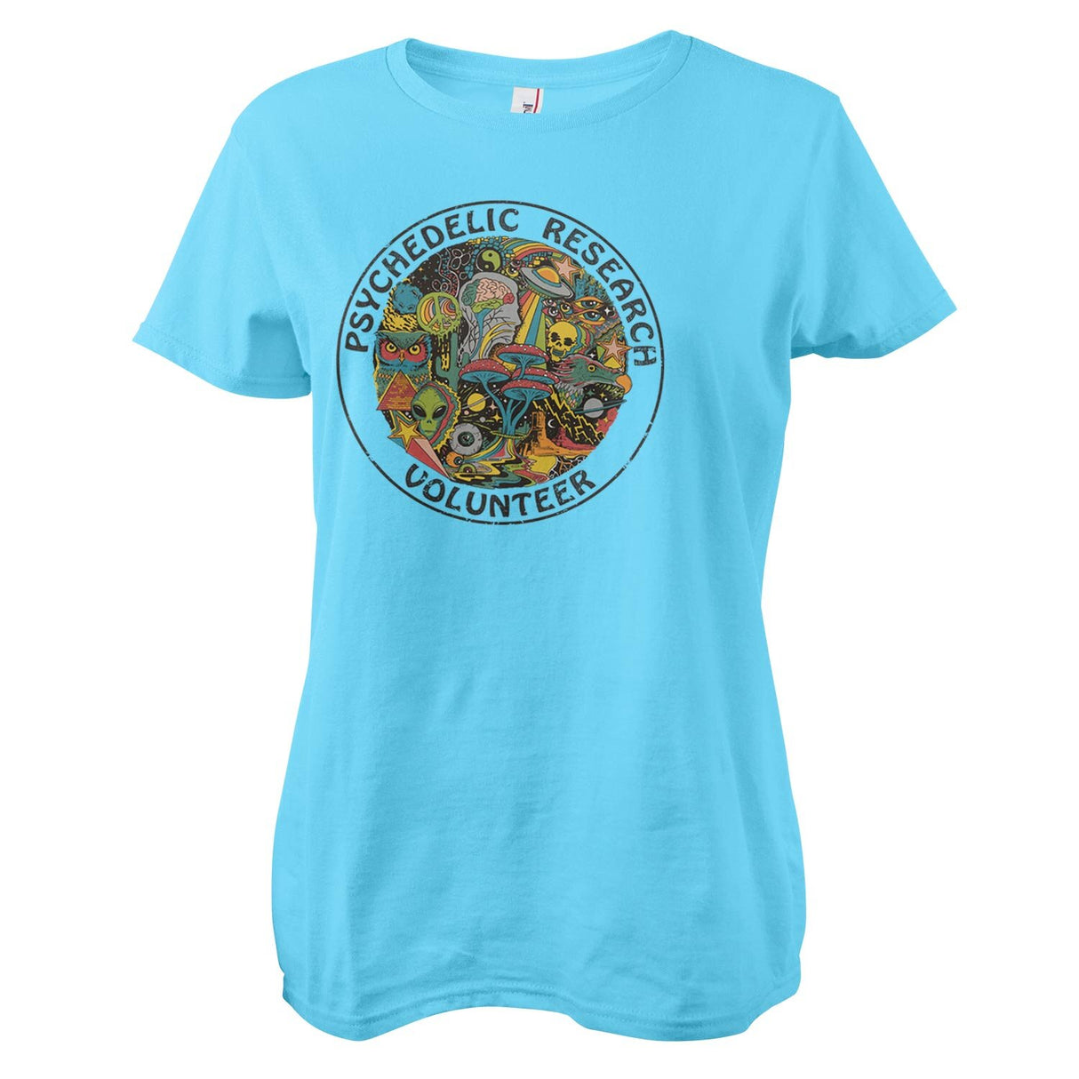 Psychedelic Research Volunteer Girly Tee