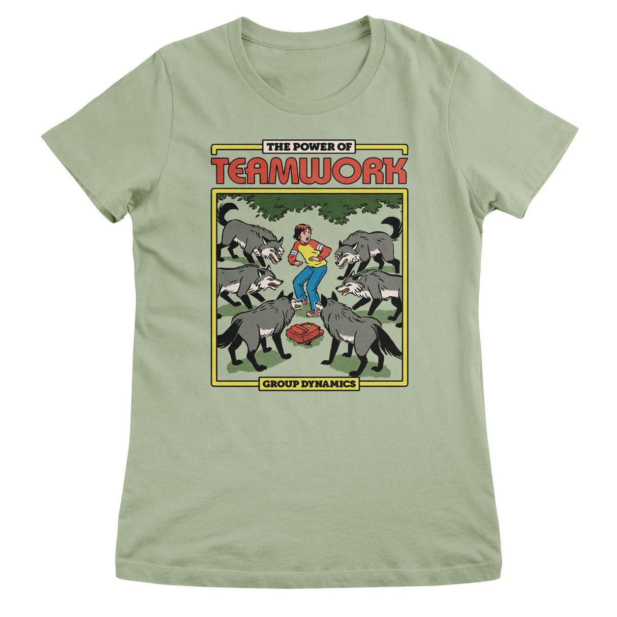 Steven Rhodes - The Power Of Teamwork Girly Tee