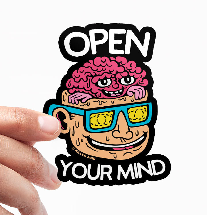 Killer Acid - Open Your Mind Sticker