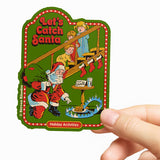 Steven Rhodes - Let's Catch Santa Sticker