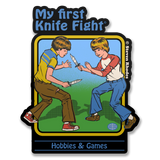 Steven Rhodes - My First Knife Fight Sticker