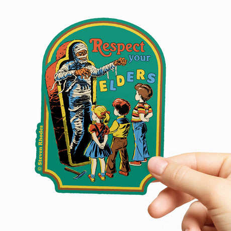 Steven Rhodes - Respect Your Elders Sticker