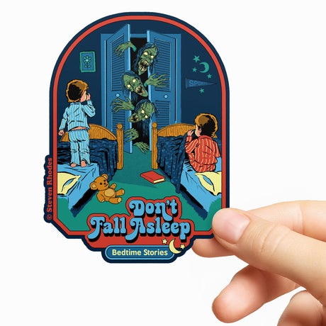 Steven Rhodes - Don't Fall Asleep Sticker