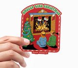 Steven Rhodes - Smells Like Christmas Sticker