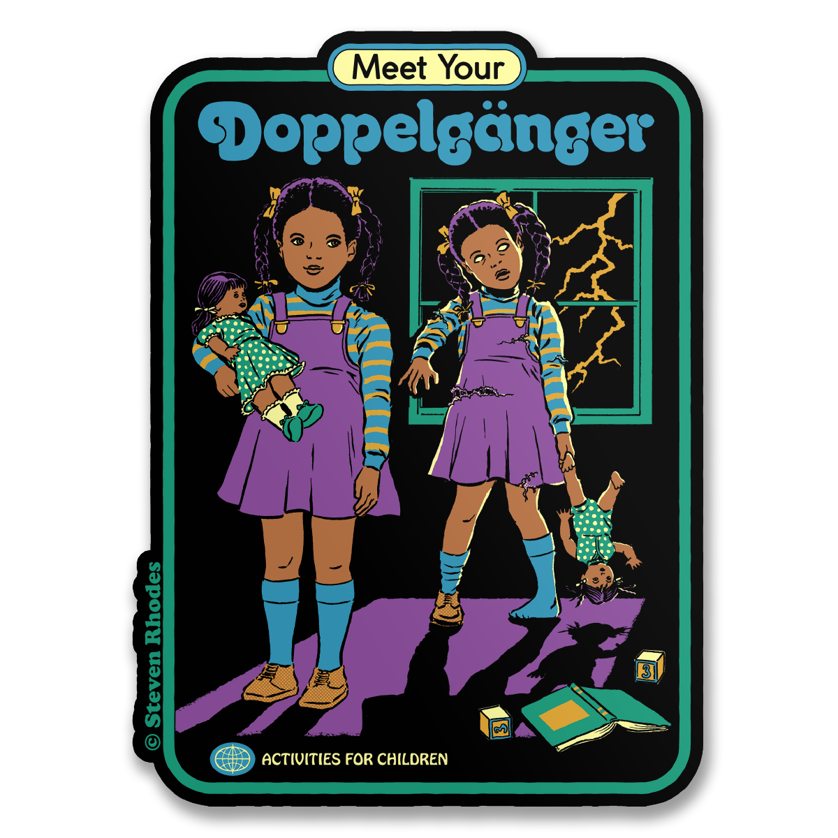 Steven Rhodes - Doppelgänger Sticker