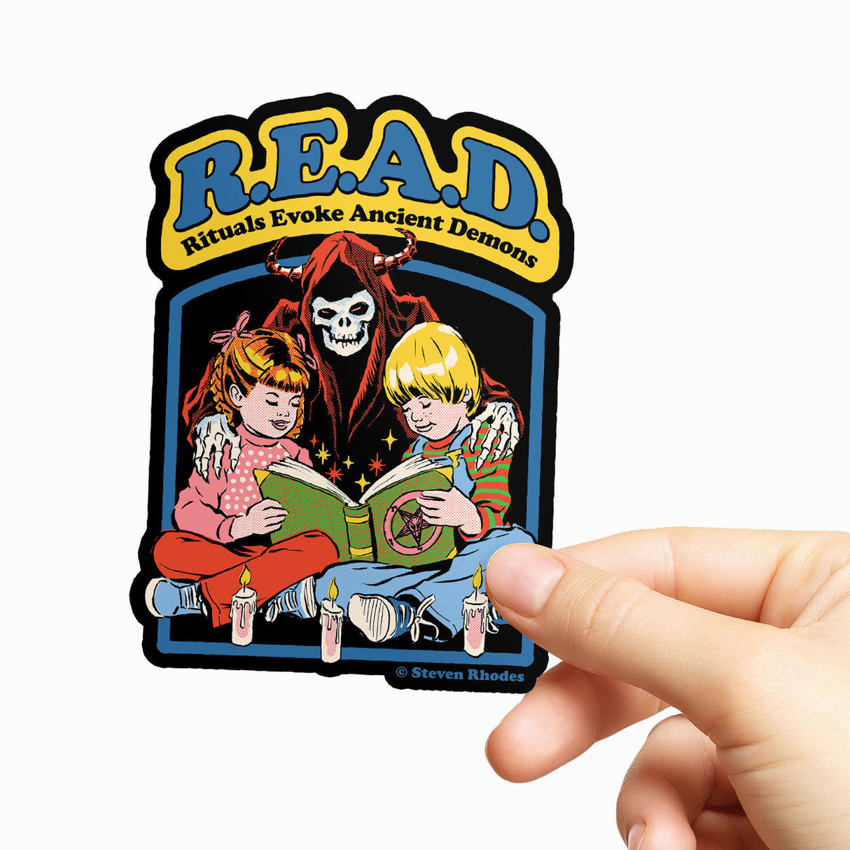 Steven Rhodes - READ Sticker