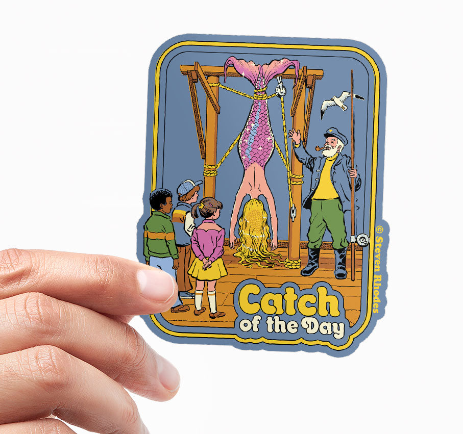 Steven Rhodes - Catch Of The Day Sticker