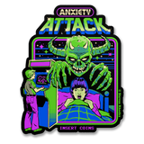 Steven Rhodes - Anxiety Attack Sticker